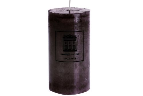 Свічка H&S COLLECTION фіолетовий колір, 7x13 см (ADF100640) - фото 2