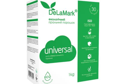 Пральний порошок DELAMARK Universal екологічний (4820152331298) - фото 1