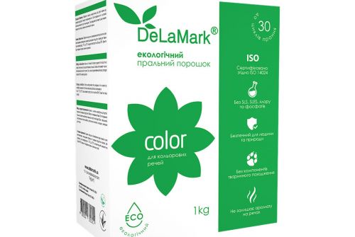 Стиральный порошок DELAMARK Color экологический (4820152331304) - фото 1