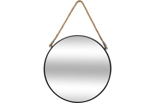 Дзеркало настінне ATMOSPHERA на ремінці, Ø36 см (121409A) - фото 1