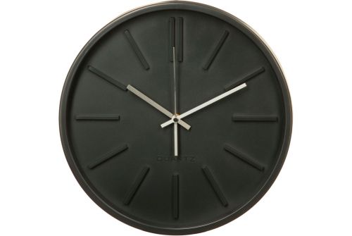 Годинник настінний ATMOSPHERA Limited Edition чорний, Ø35 см (121449-black) - фото 1