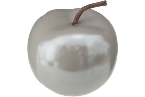 Декоративное яблоко ATMOSPHERA серое , 8х7х8 см (158081A-gray) - фото 1