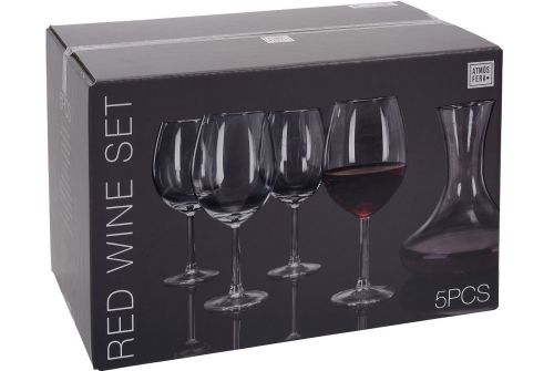 Набор бокалов для вина с декантером EXCELLENT HOUSEWARE 4 шт., 580 мл (VER000567) - фото 2