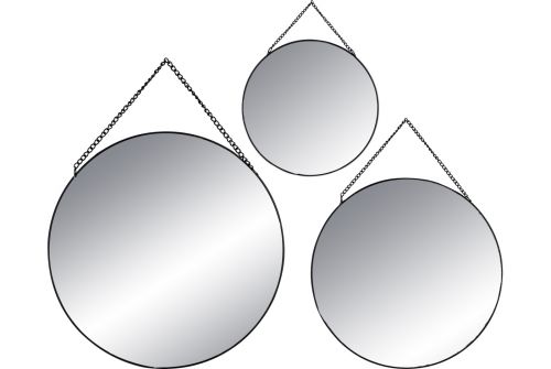 Набір з трьох настінних дзеркал ATMOSPHERA (141198) - фото 1