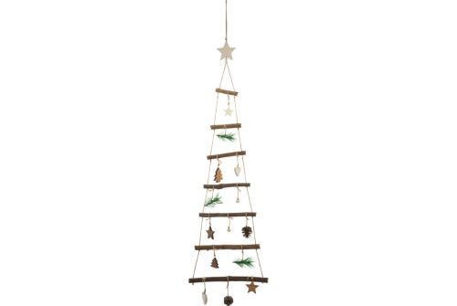 Подвесная деревянная елочка FEERIC LIGHTS AND CHRISTMAS (153156) - фото 2