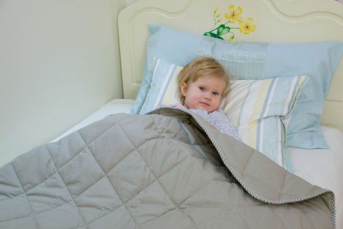 Одеяло детское DEVOHOME BABY SCANDINAVIA 100х100 см, конопляное (14776) - фото 2