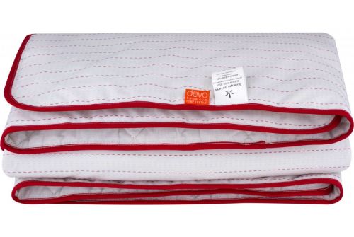 Одеяло детское DEVOHOME WHITE RED 100х135 см, конопляное (14944) - фото 1