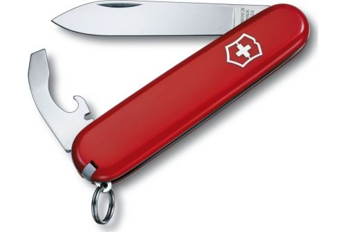 Многофункциональный нож VICTORINOX BANTAM, 84 мм, 8 предметов, красный, блистер (Vx02303.B1) - фото 1