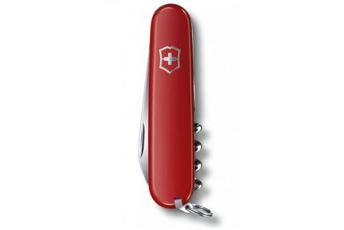 Многофункциональный нож VICTORINOX WAITER, 84 мм, 9 предметов, красный, блистер (Vx03303.B1) - фото 2