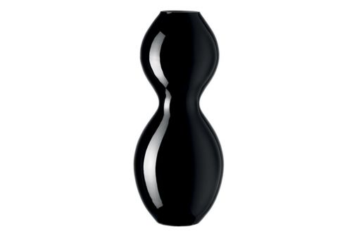 Ваза для цветов LEONARDO Coco черная, 32 см (37520) - фото 1