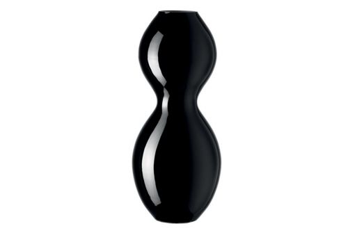 Ваза для цветов LEONARDO Coco черная, 32 см (37520) - фото 2