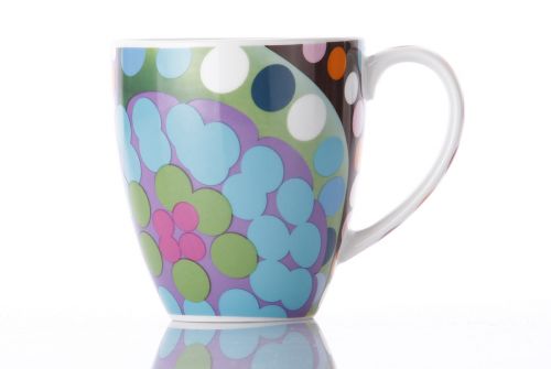 Чашка FRENCHBULL Bindi с рисунком фарфоровая 540 мл (969121) - фото 1