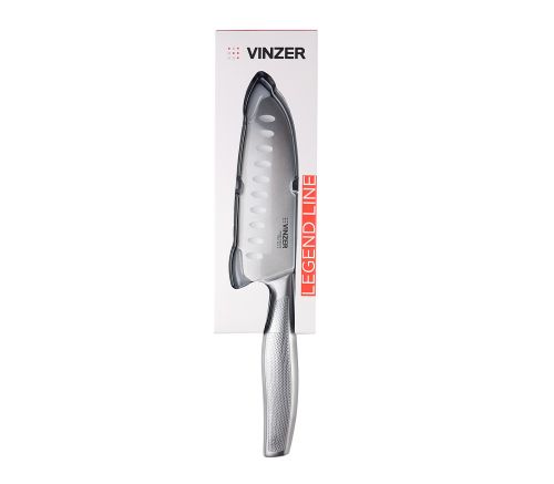 Нож Сантоку VINZER Legend line 12.8 см (50270) - фото 2