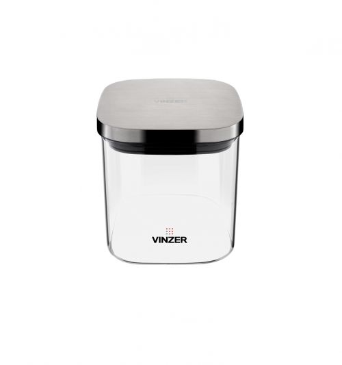 Контейнер для зберігання харчових продуктів VINZER 0,45 л. 11.5x10.5x10.5 см (50238) - фото 2