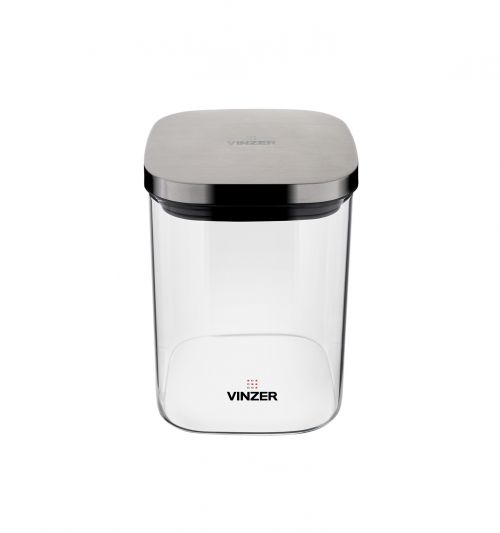 Контейнер для зберігання харчових продуктів VINZER 0,9 л. 17.5x10.5x10.5 см (50239) - фото 2