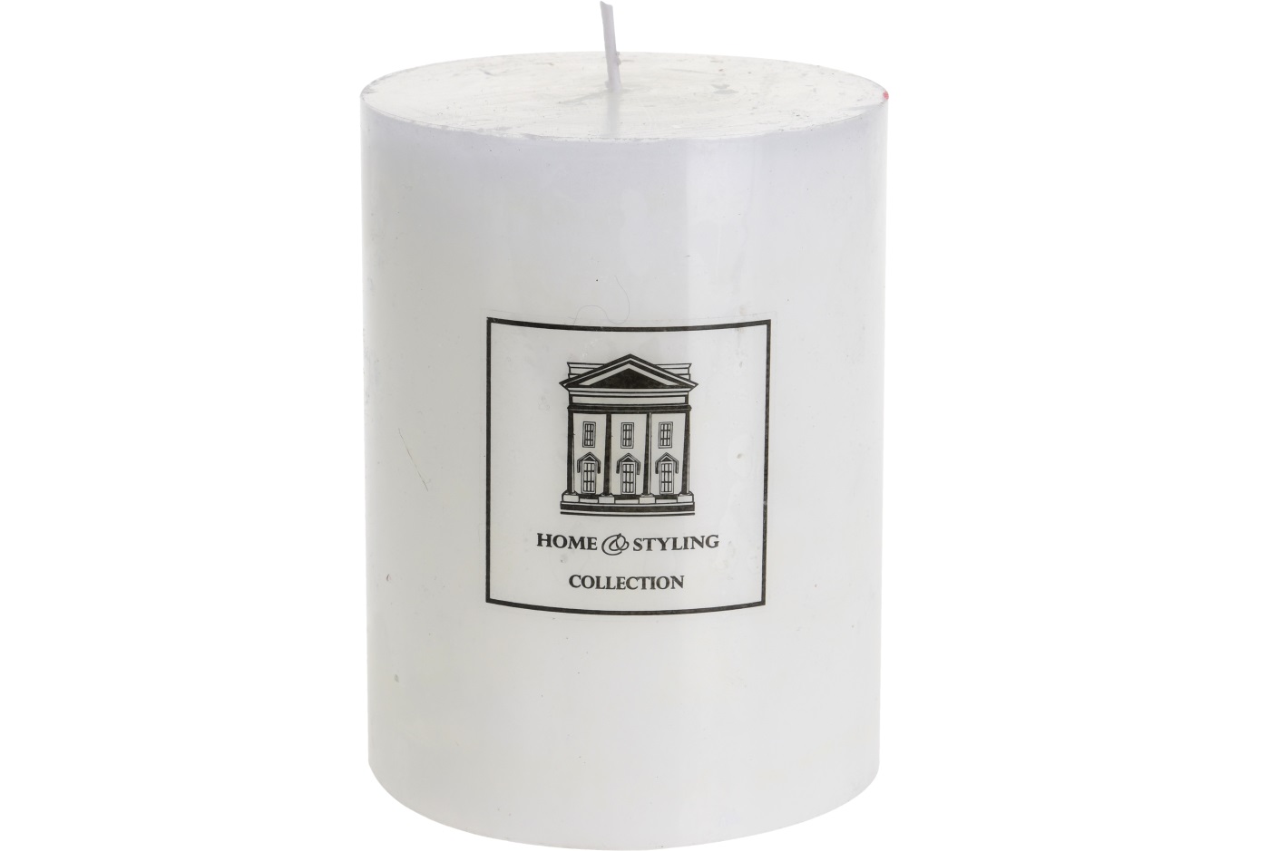 Свічка H&S COLLECTION білий колір, 9x12 см (ADF100800) thumb 1