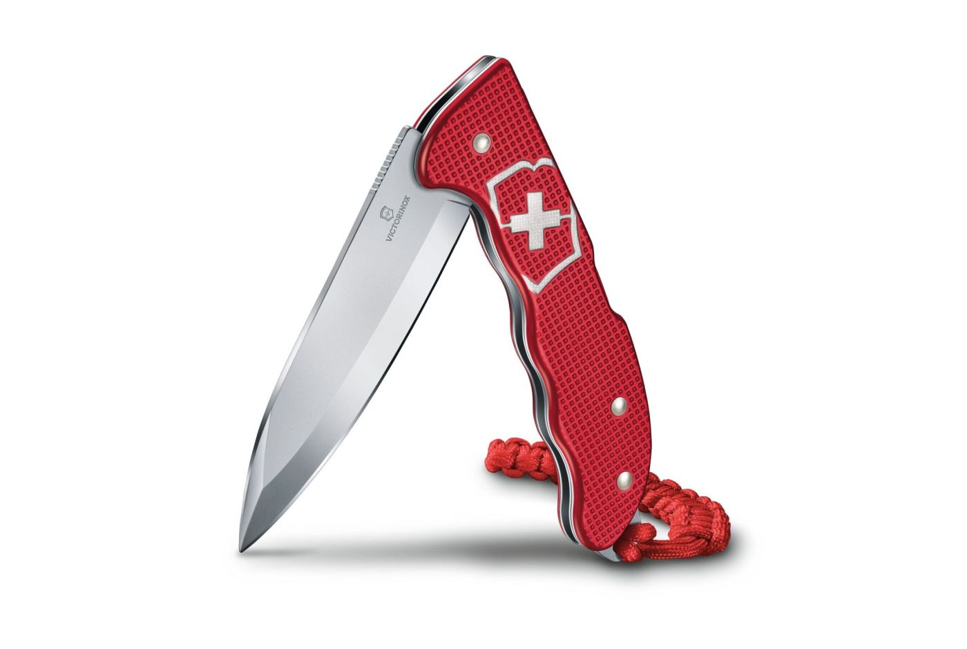 Нож VICTORINOX HUNTER PRO, 136 мм, 4 предметов, рифленый красный, паракорд (Vx09415.20) thumb 3
