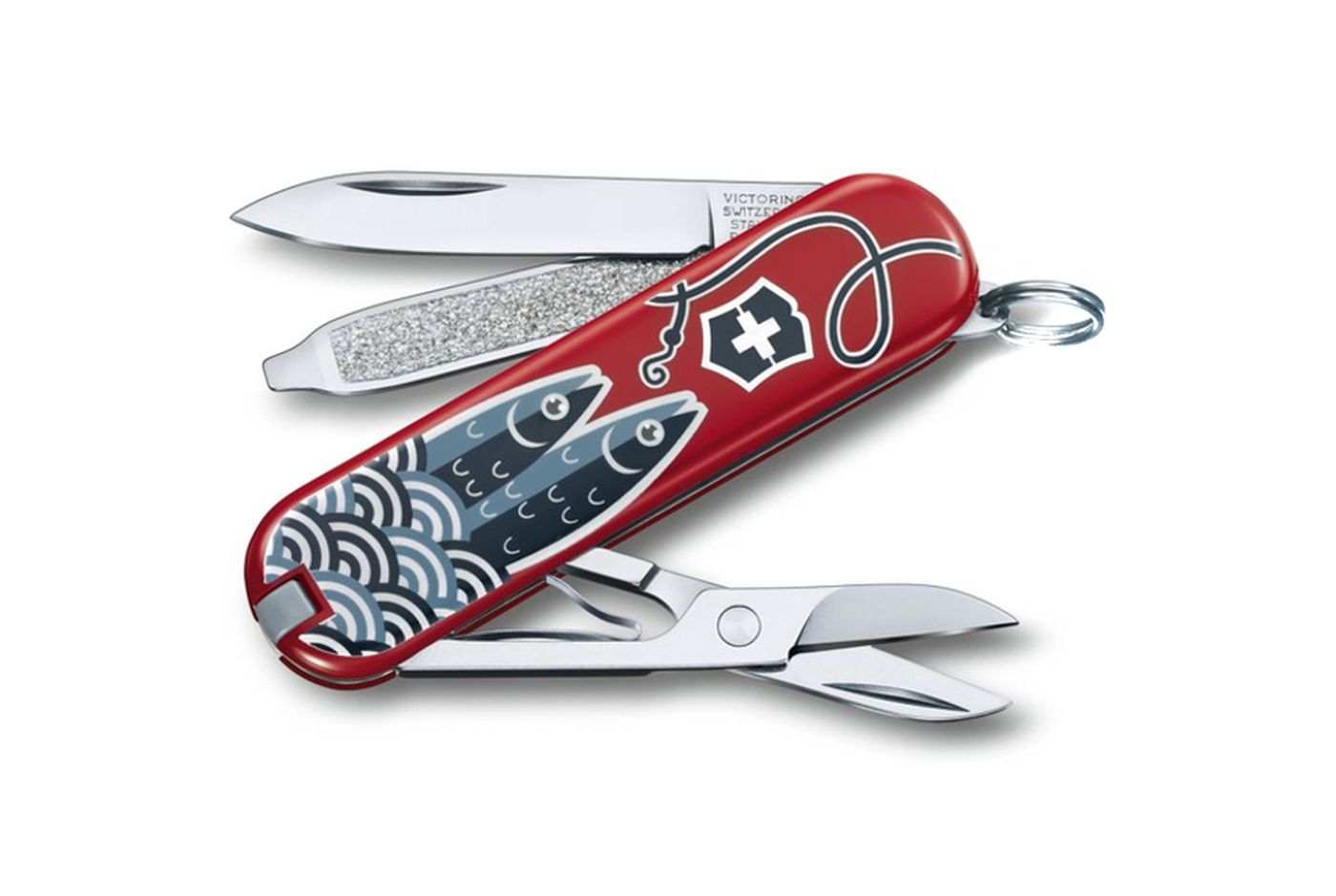 Многофункциональный нож VICTORINOX CLASSIC LE, "Sardine Can", 58 мм, 7 предметов, чехол (Vx06223.L1901) thumb 1