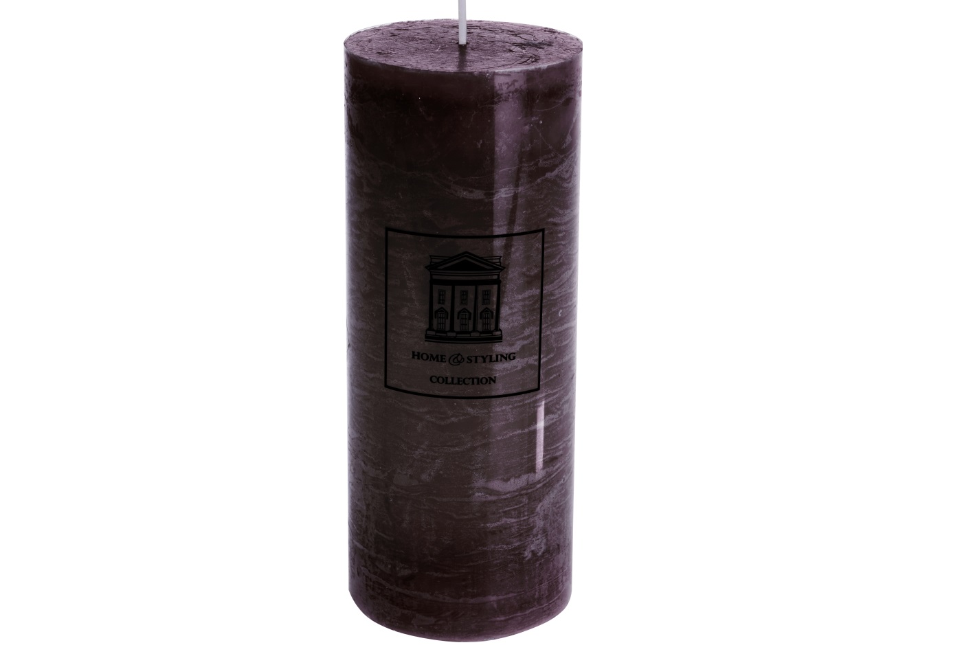 Свічка H&S COLLECTION фіолетовий колір, 7x17 см (ADF100240) thumb 1