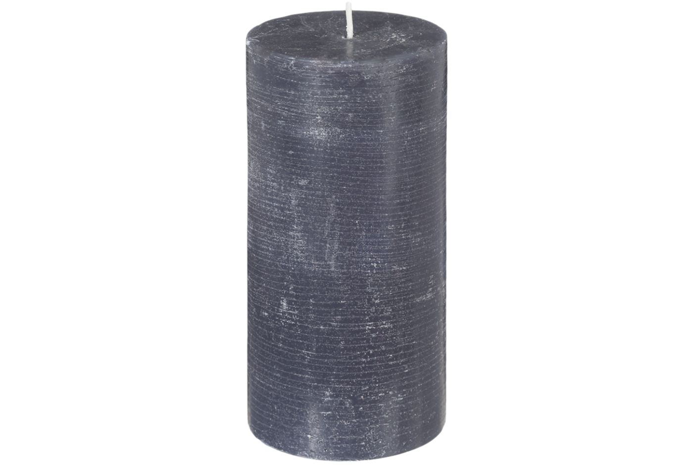 Свічка ATMOSPHERA Rustic Generique сіра, 6,8x14 см (103115) thumb 1