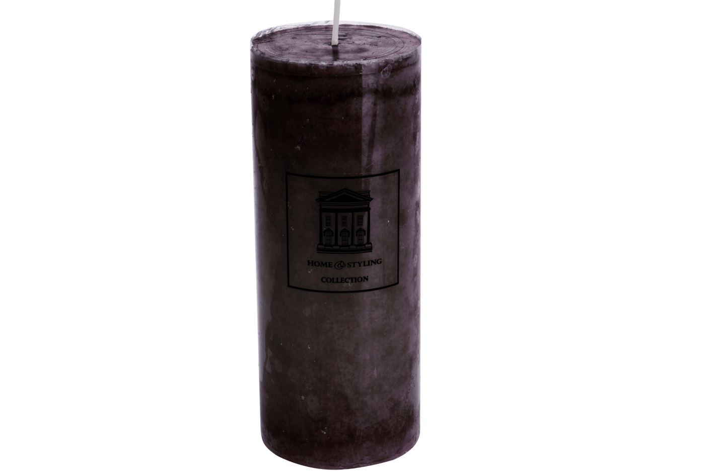 Свічка H&S COLLECTION фіолетовий колір, 7x17 см (ADF100740) thumb 1