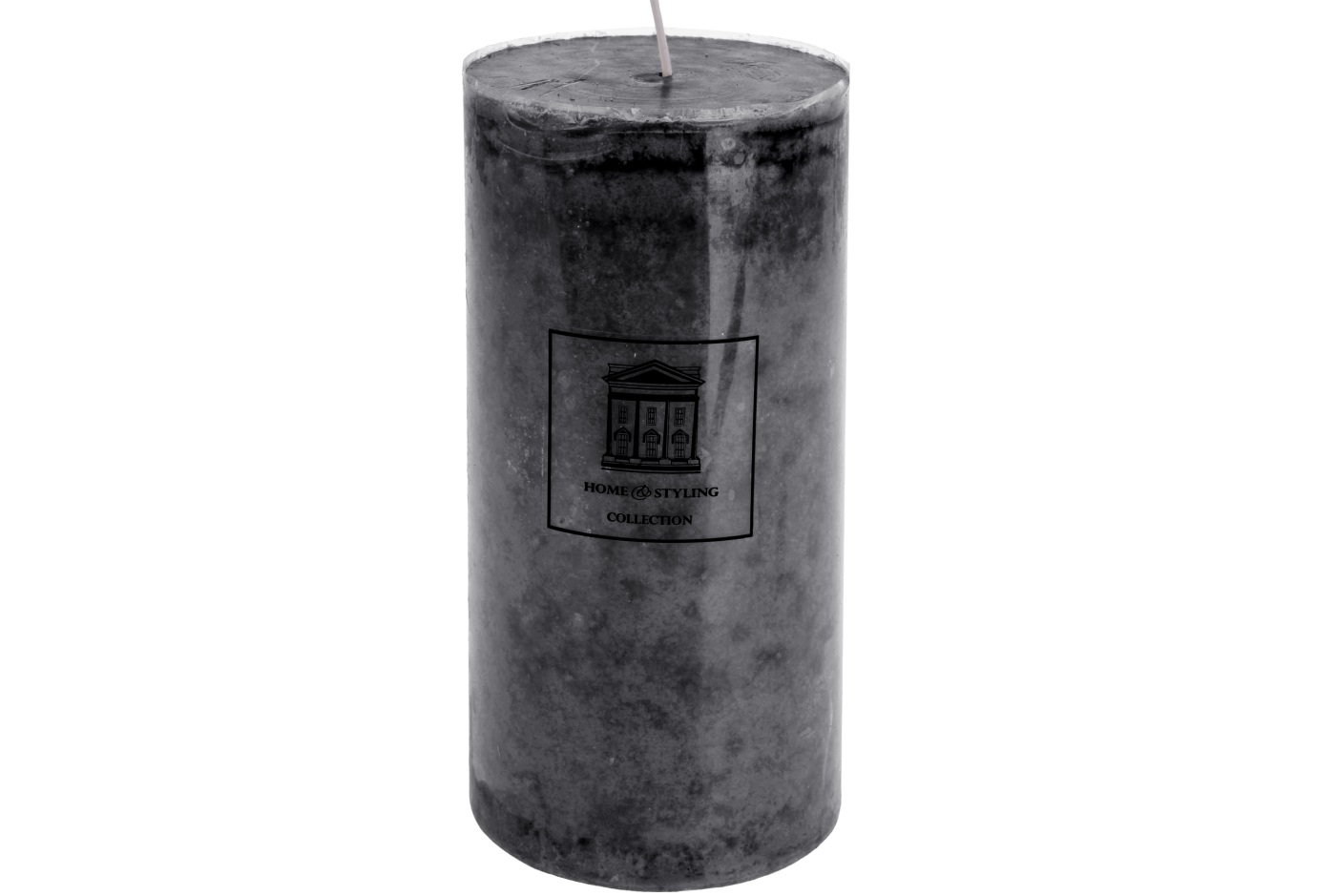 Свічка H&S COLLECTION чорний колір, 9x18 см (ADF100950) thumb 1