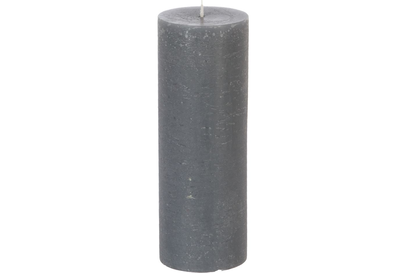 Свічка ATMOSPHERA Rustic велика, темно-сіра 6,7х19 см (145335) thumb 1