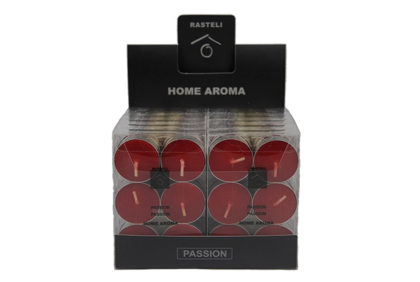 Ароматизовані свічки чайні RASTELI Passion таблетки 6шт / уп (2260) thumb 1