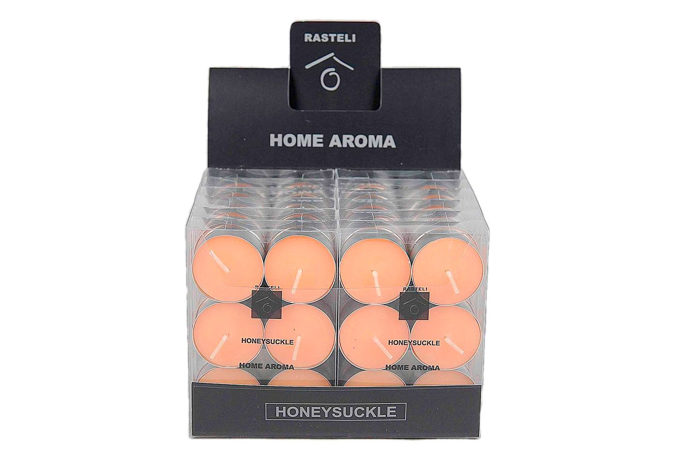 Ароматизовані свічки чайні RASTELI Honeysuckle таблетки 6шт / уп (5286) thumb 2