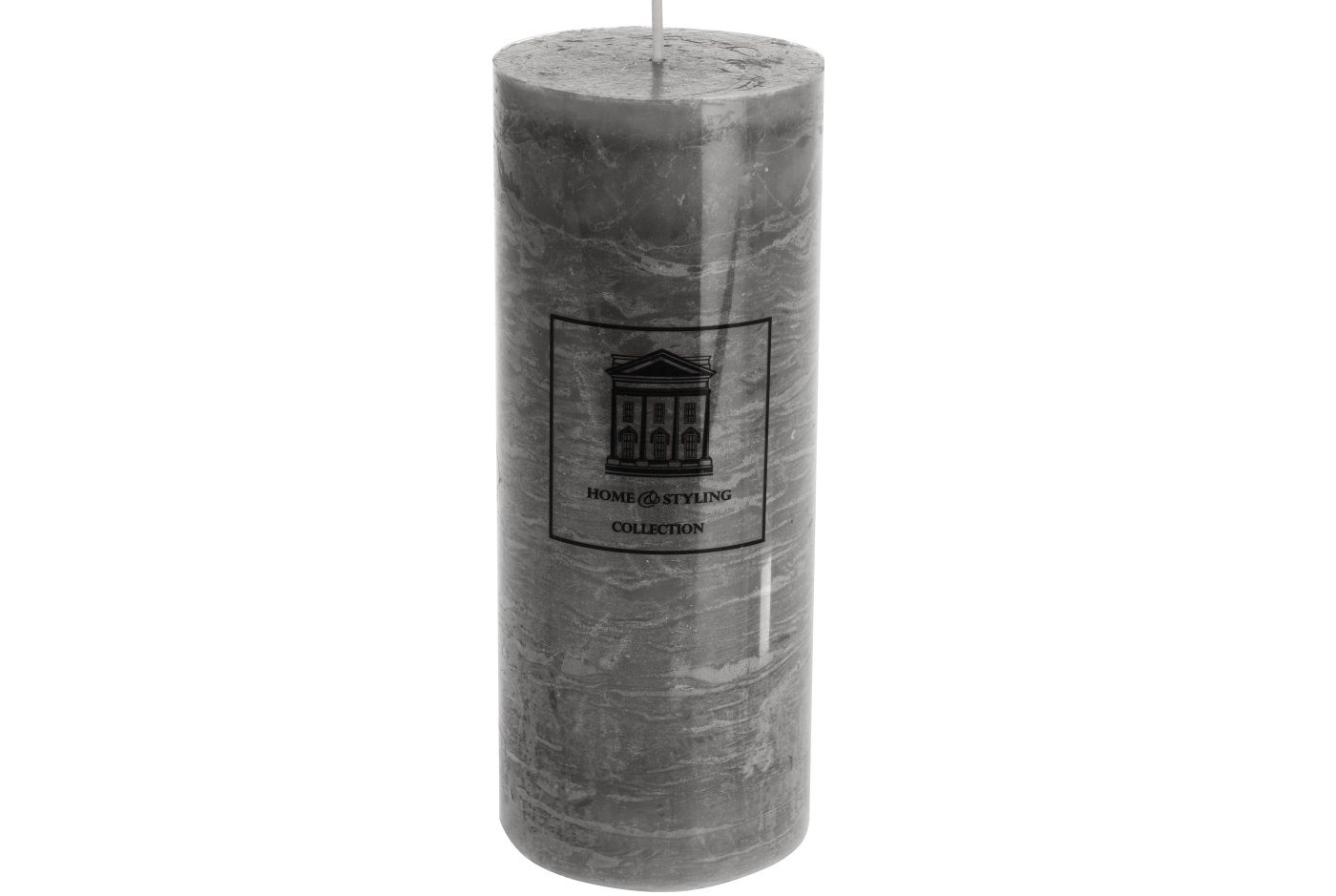 Свічка H&S COLLECTION сірий колір, 7x17 см (ADF100220) thumb 2