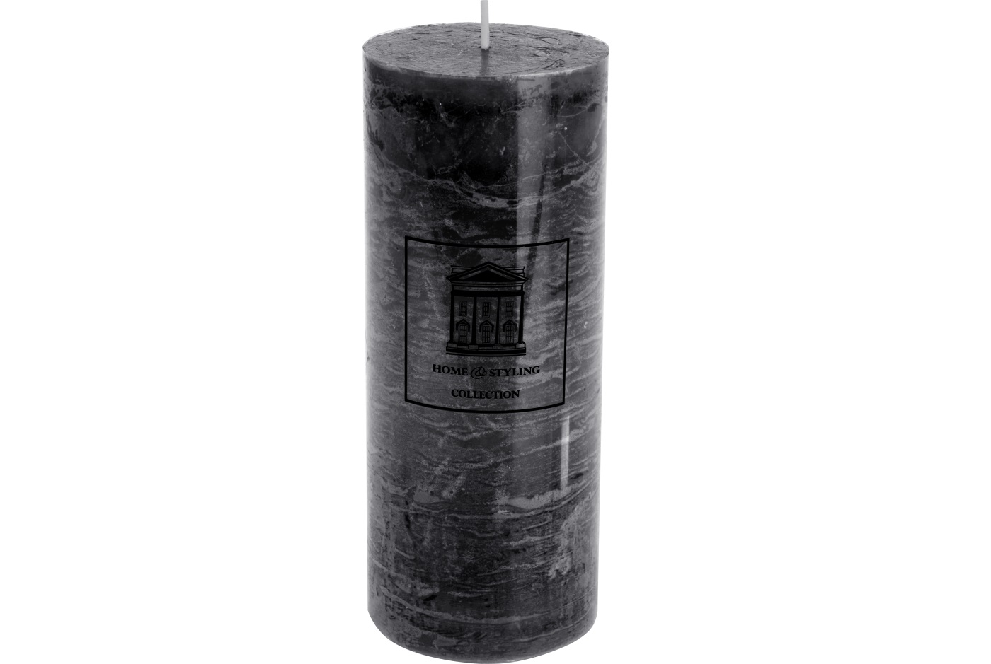 Свеча H&S COLLECTION черный цвет, 7x17 см (ADF100250) thumb 1