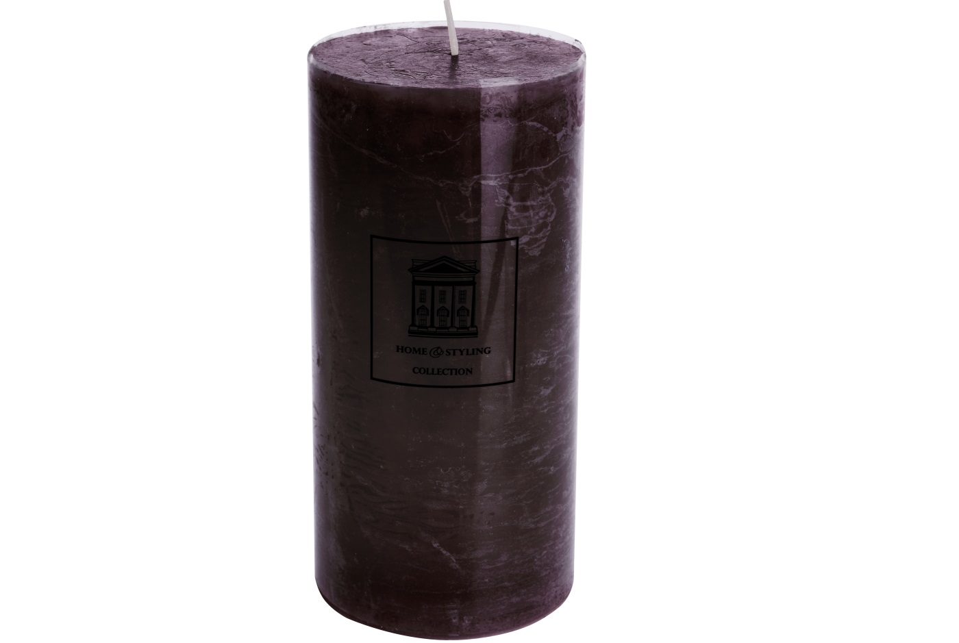 Свічка H&S COLLECTION фіолетовий колір, 9x18 см (ADF100440) thumb 1