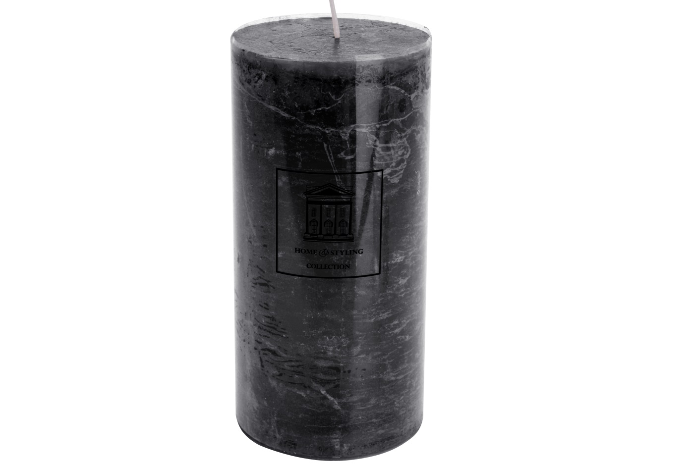Свічка H&S COLLECTION чорний колір, 9x18 см (ADF100450) thumb 1