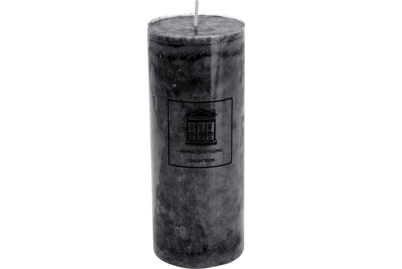 Свеча H&S COLLECTION черный цвет, 7x17 см (ADF100750) thumb 1