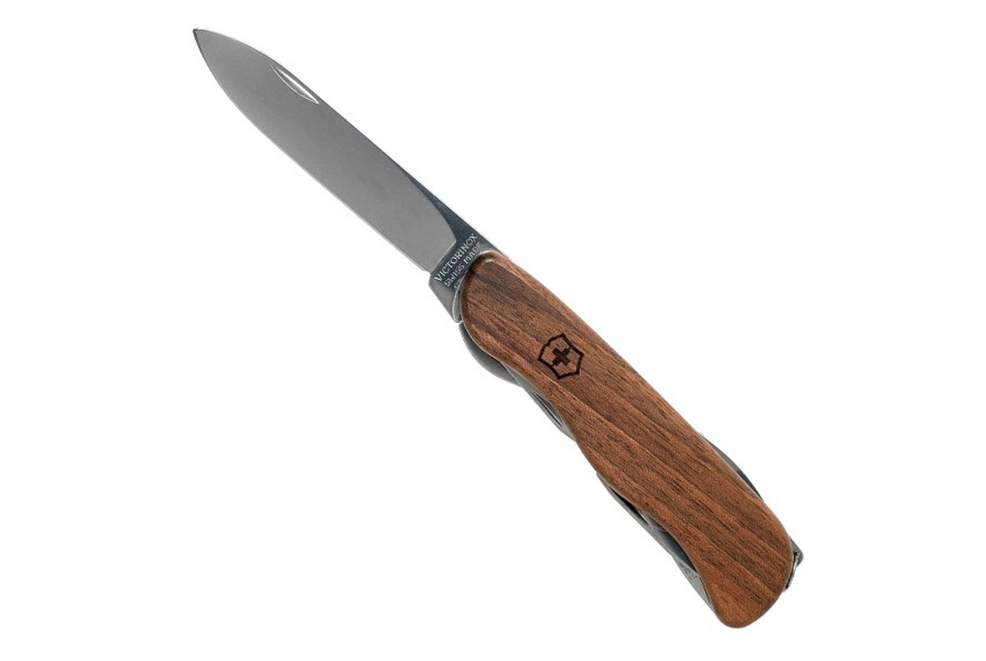 Многофункциональный нож VICTORINOX FORESTER WOOD, 111 мм, 10 предметов, орех, блистер (Vx08361.63B1) thumb 4