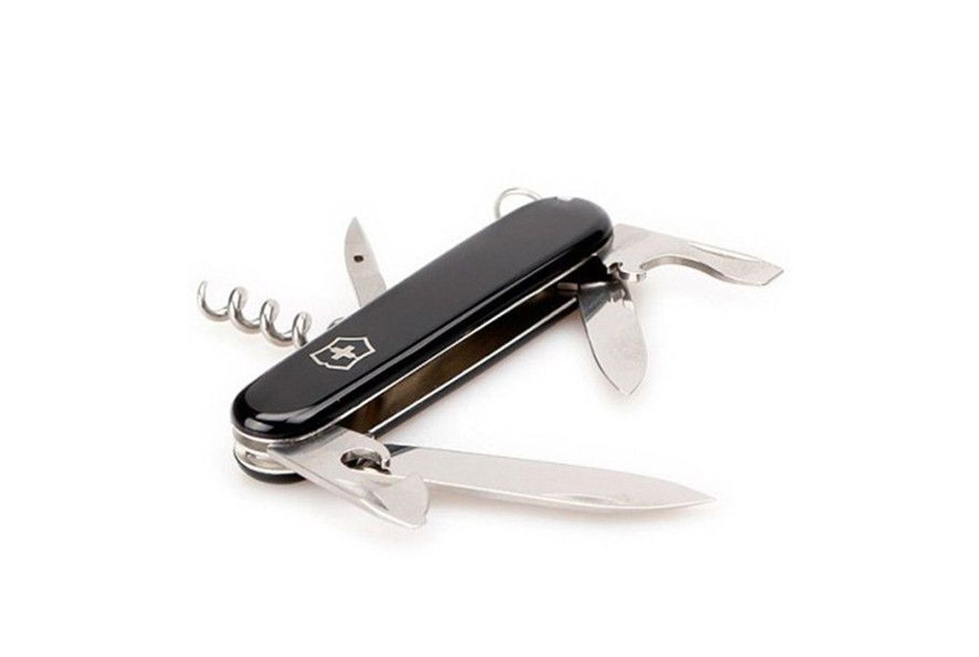 Многофункциональный нож VICTORINOX SPARTAN, 91 мм, 12 предметов, черный, блистер (Vx13603.3B1) thumb 4