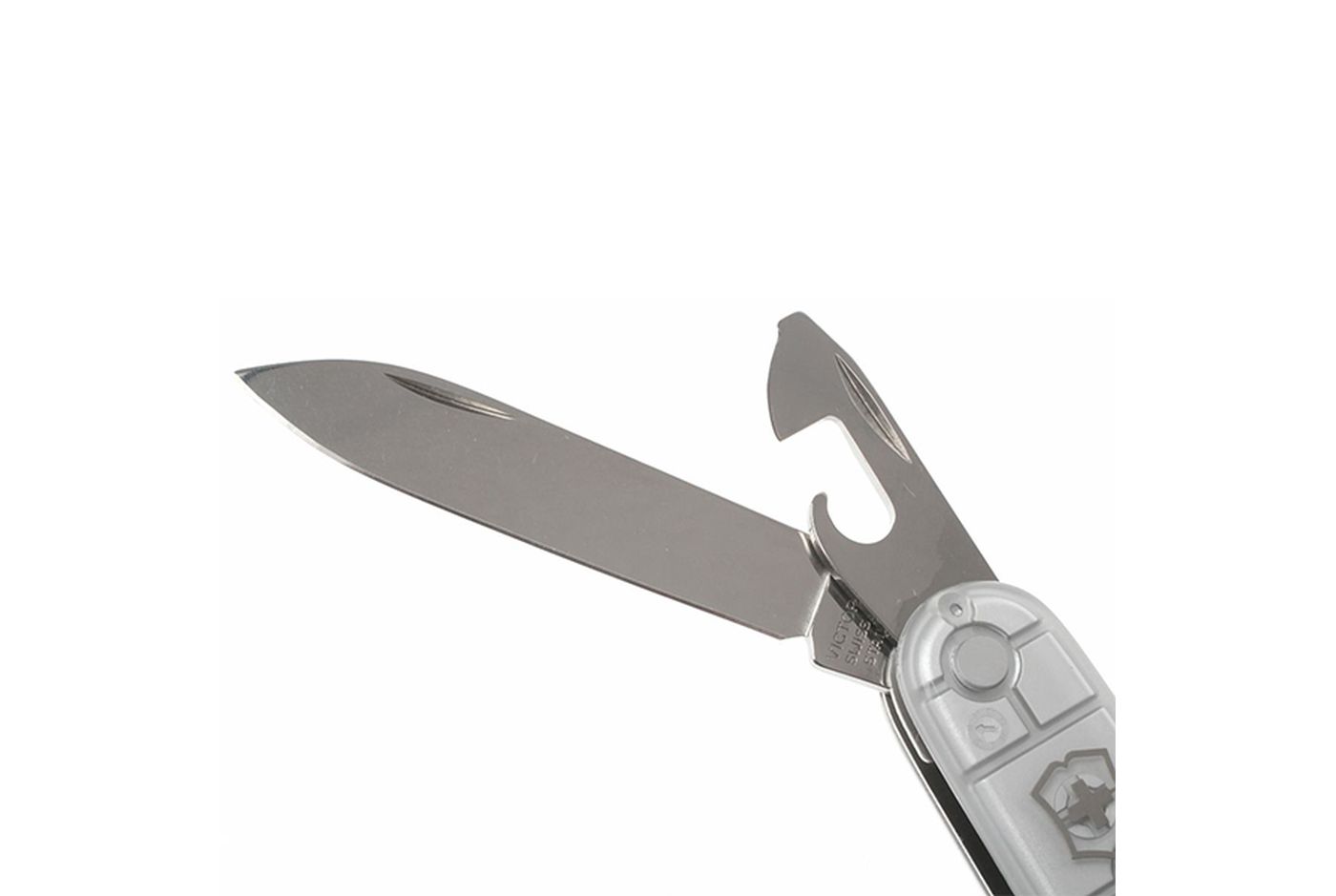 Многофункциональный нож VICTORINOX SPARTAN, 91 мм, 12 предметов, серебристый прозрачный, блистер (Vx13603.T7B1) thumb 3