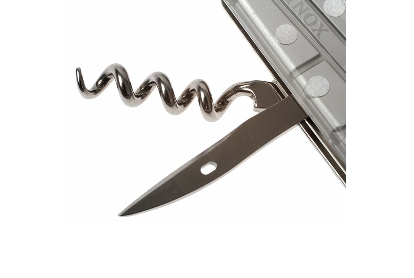 Многофункциональный нож VICTORINOX SPARTAN, 91 мм, 12 предметов, серебристый прозрачный, блистер (Vx13603.T7B1) thumb 5