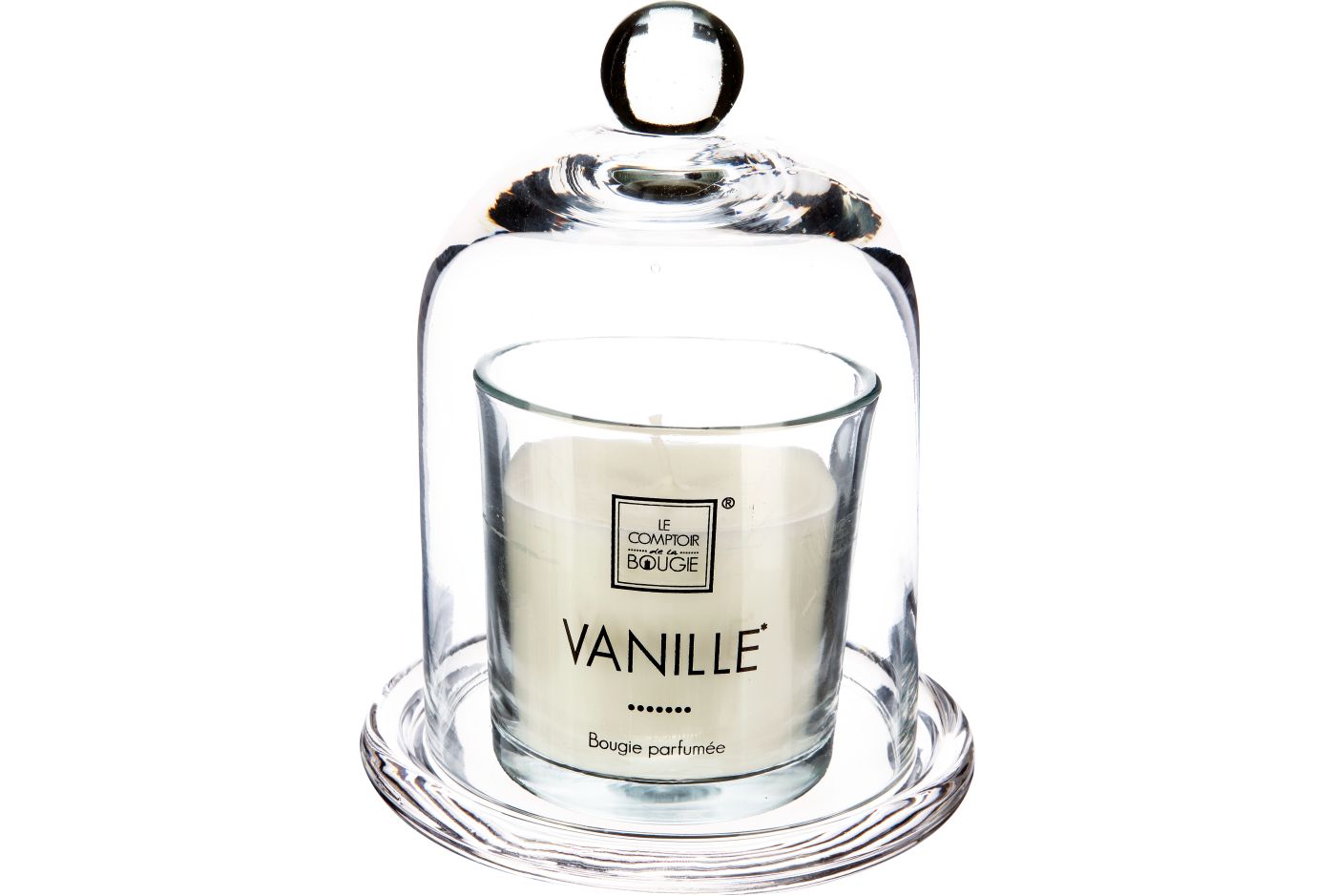 Ароматическая свеча ATMOSPHERA Vanilla в стекле с крышкой, 120 гр (136531) thumb 1