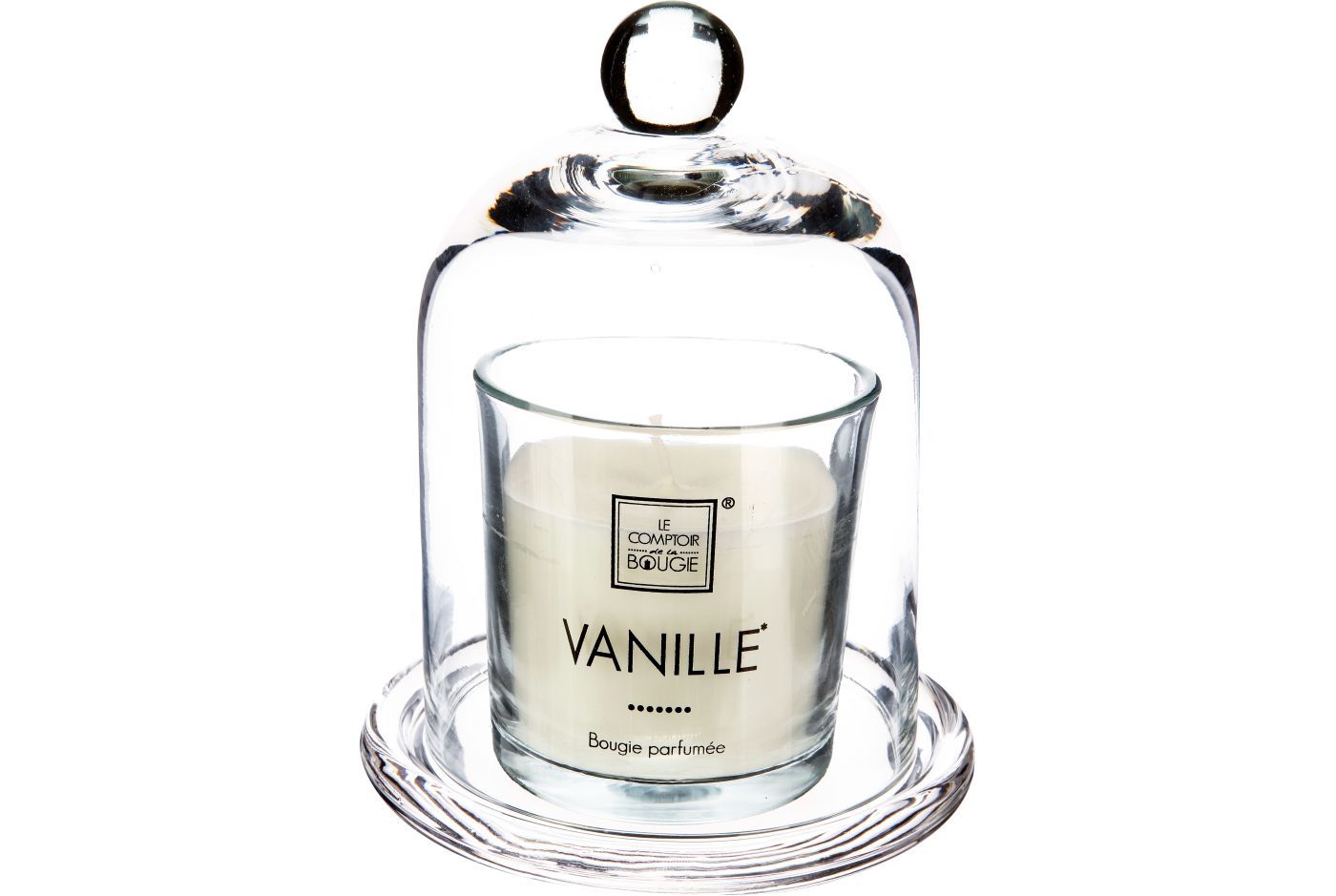 Ароматическая свеча ATMOSPHERA Vanilla в стекле с крышкой, 120 гр (136531) thumb 2