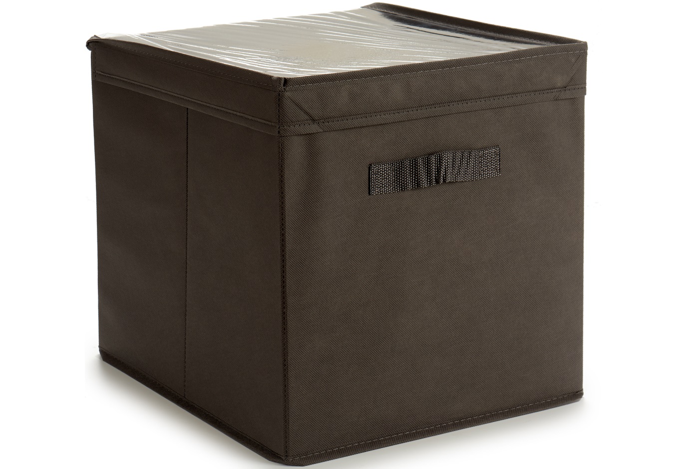 Ящик для зберігання ARTE REGAL нетканий, темно-коричневий, 31x31x31 см (22008-1) thumb 1