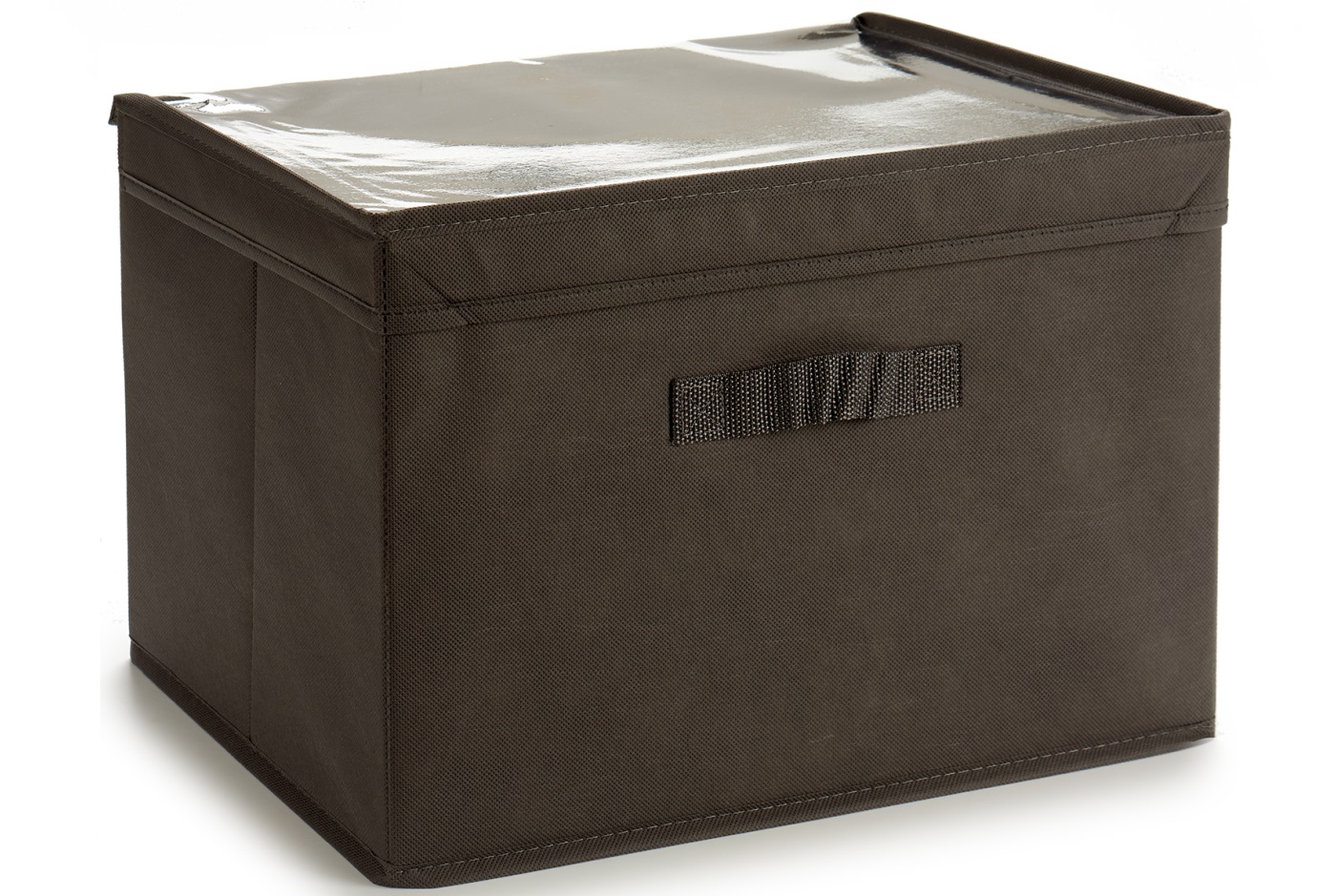 Ящик для хранения ARTE REGAL нетканный, темно-коричневый, 38x25x25 см (22009-1) thumb 1
