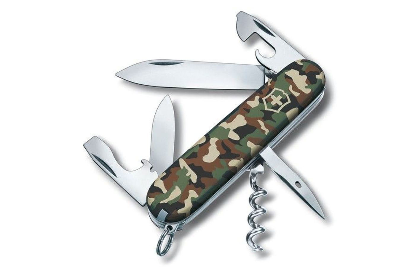 Многофункциональный нож VICTORINOX SPARTAN, 91 мм, 12 предметов, камуфляж, блистер (Vx13603.94B1) thumb 1