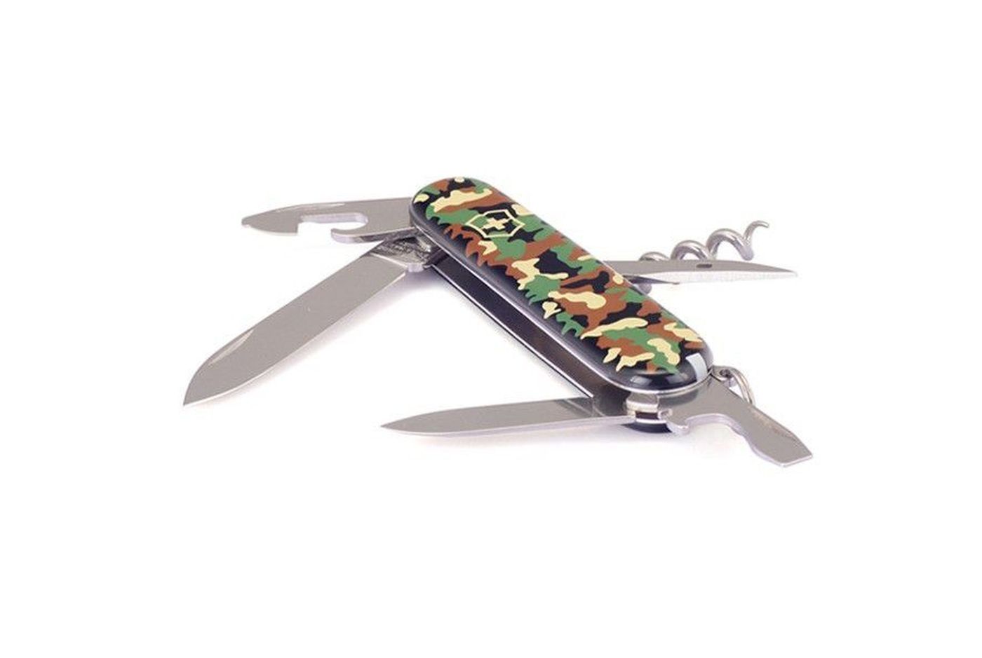 Многофункциональный нож VICTORINOX SPARTAN, 91 мм, 12 предметов, камуфляж, блистер (Vx13603.94B1) thumb 2
