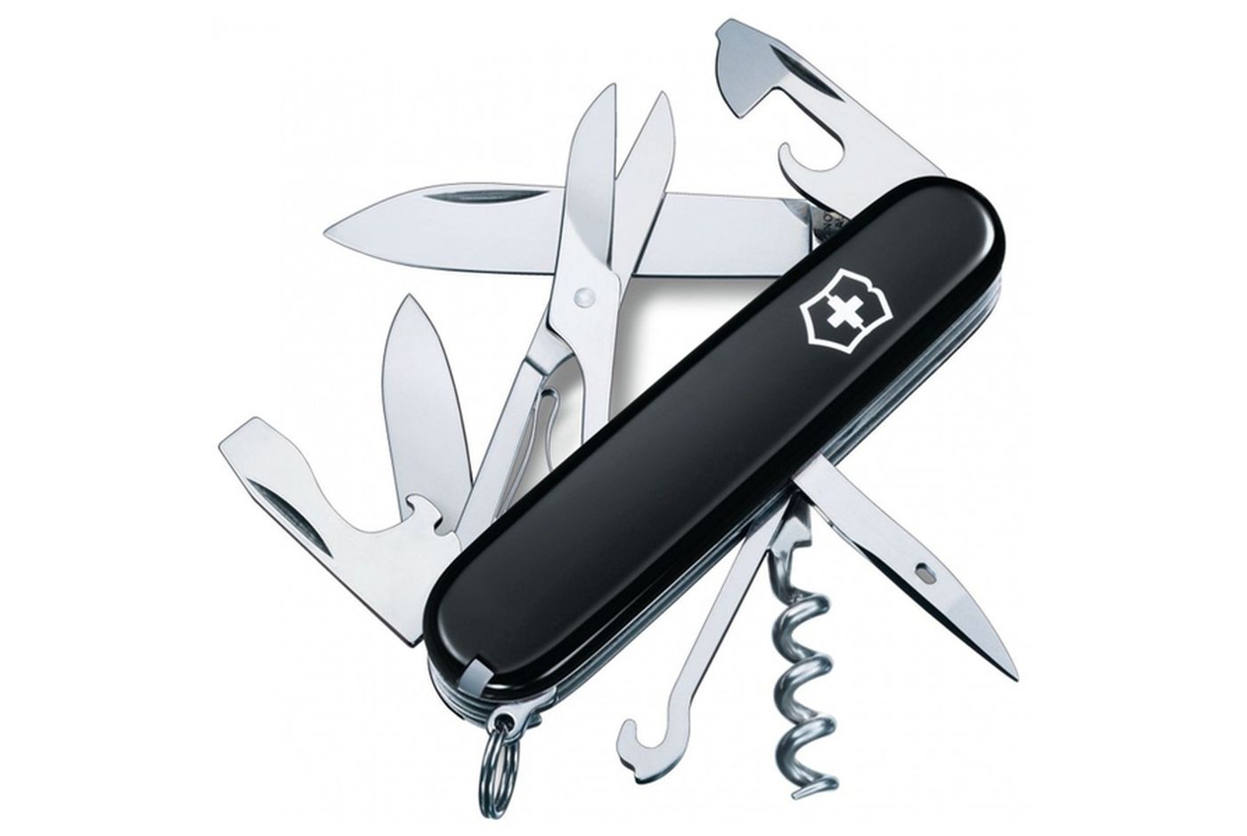 Многофункциональный нож VICTORINOX CLIMBER, 91 мм, 14 предметов, черный, блистер (Vx13703.3B1) thumb 1