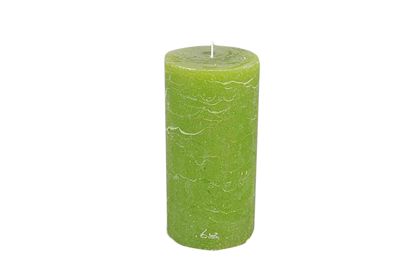 Проста свічка RASTELI Luz Your Senses d10xH20cm, зелена (525.37) thumb 1
